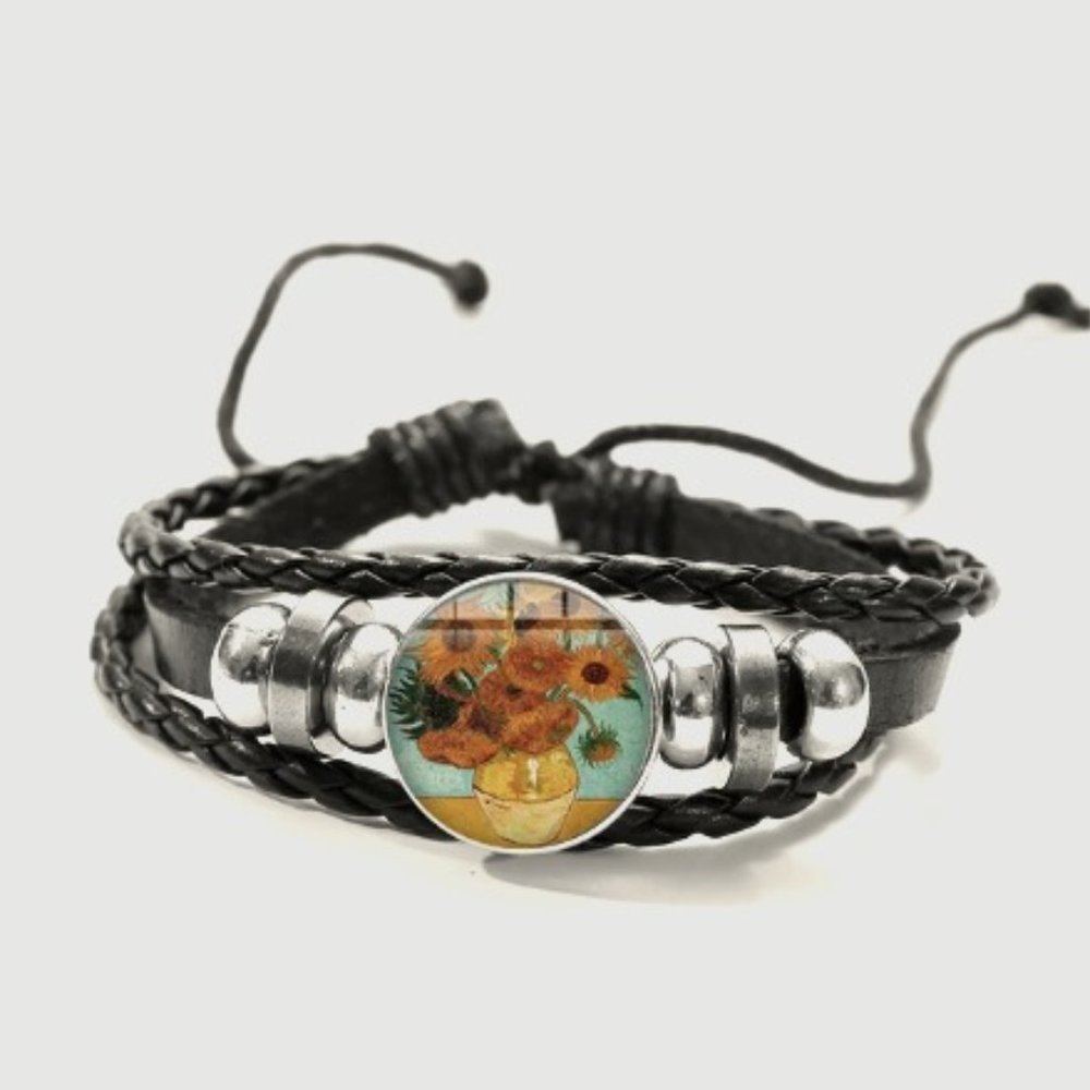 🍏50% OFF/3+...Van Gogh "Sunflowers" Bracelet